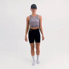 CROPTOP RUNNING/PÁDEL POCKET DESERT PARA MUJER