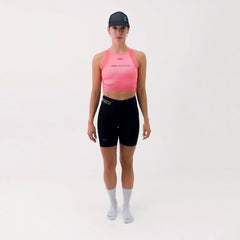 CROPTOP RUNNING/PÁDEL POCKET CHERRY PARA MUJER