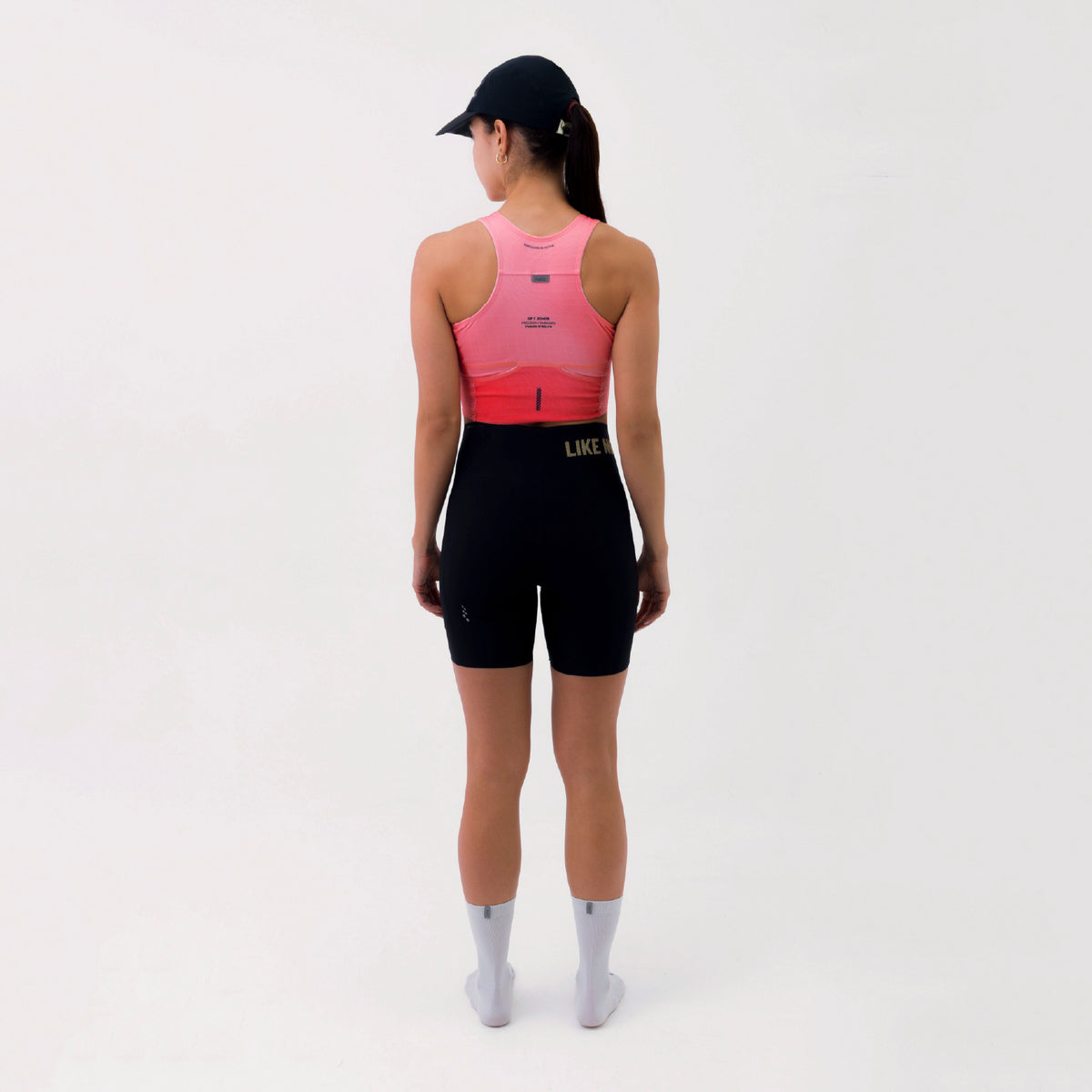 CROPTOP RUNNING/PÁDEL POCKET CHERRY PARA MUJER