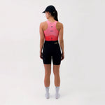CROPTOP RUNNING/PÁDEL POCKET CHERRY PARA MUJER