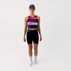 CROPTOP RUNNING/PÁDEL POCKET ESPECTRO PARA MUJER