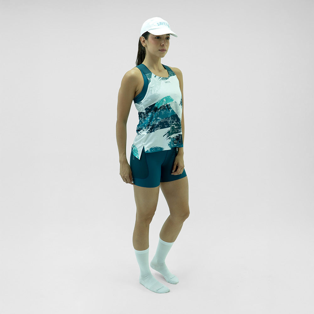 CAMISETARUNNING MANGA SISA SWIPE SWIPE PARA MUJER