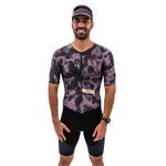 ENTERIZO MANGA CORTA TIDE CIRUELA PARA HOMBRE