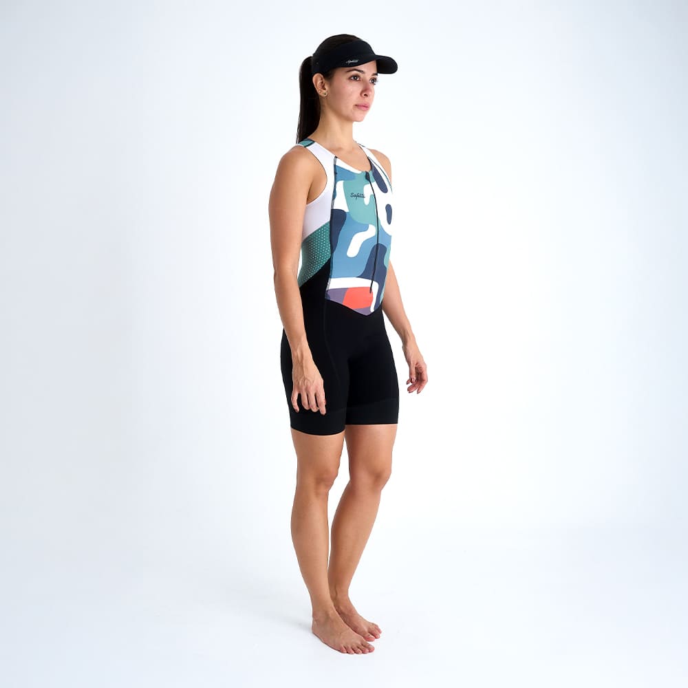 ENTERIZO MANGA SISA TRIATLON ROCKART PARA MUJER