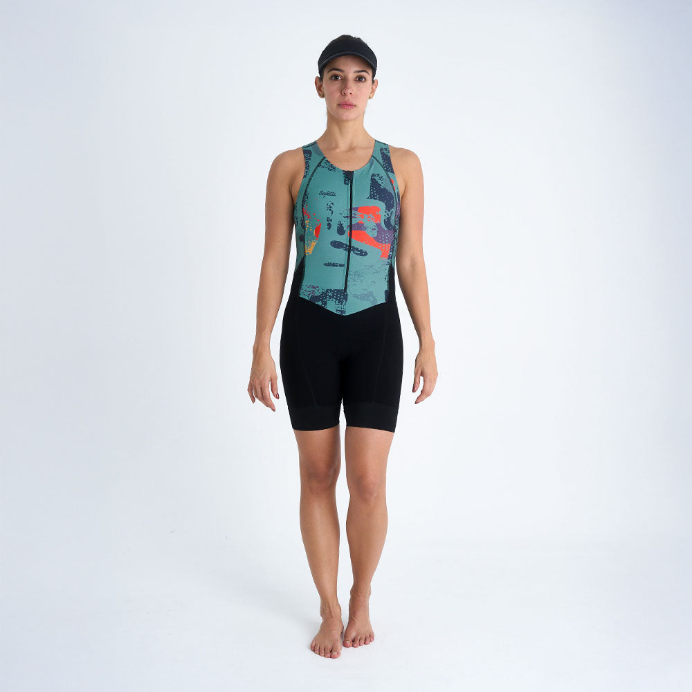 ENTERIZO MANGA SISA TRIATLON ARTROCK PARA MUJER