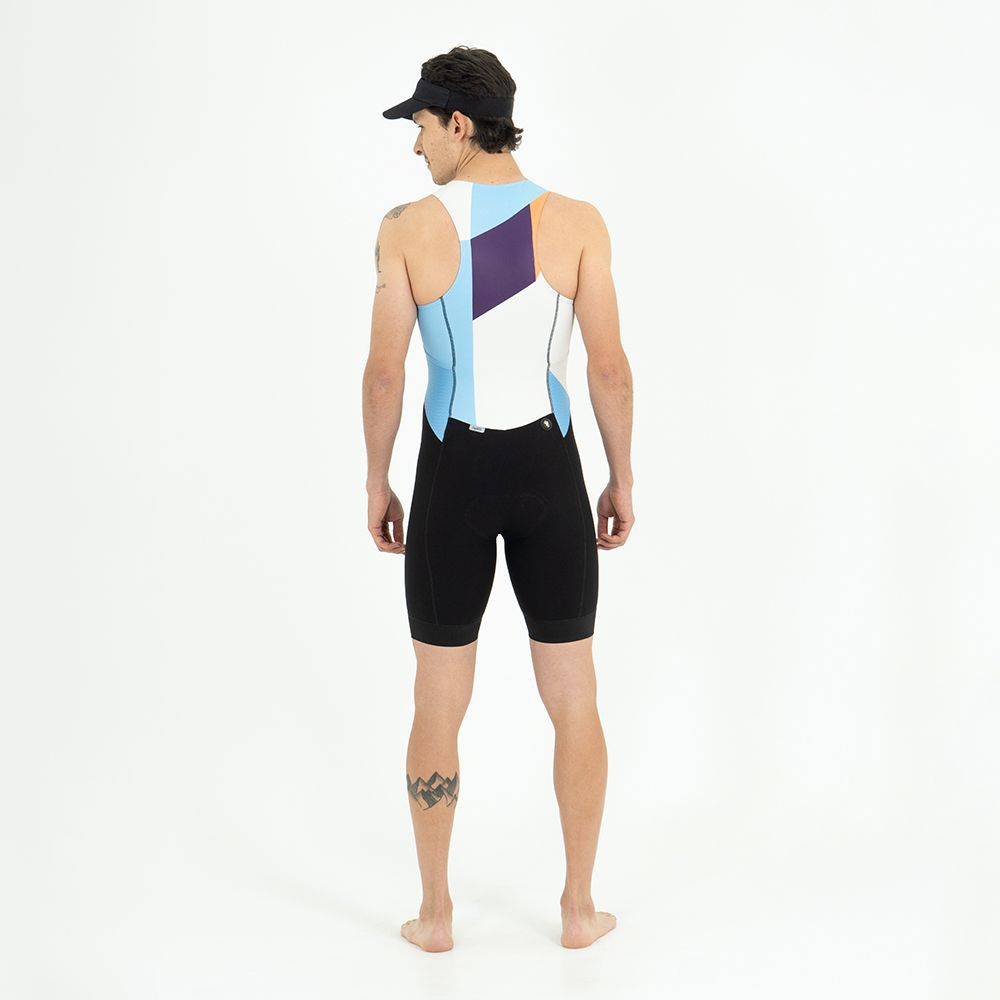 ENTERIZO TRIATLÓN CORTO MANGA SISA AQUASPEED PARA HOMBRE