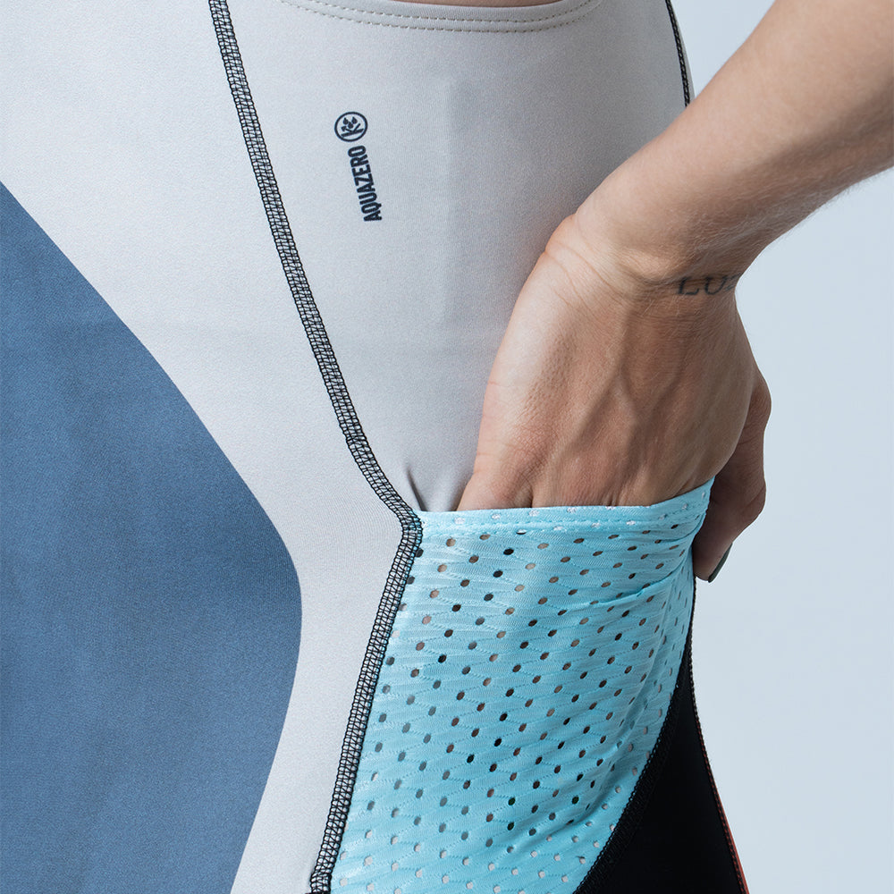 ENTERIZO TRIATLON MANGA SISA FUSION PARA MUJER