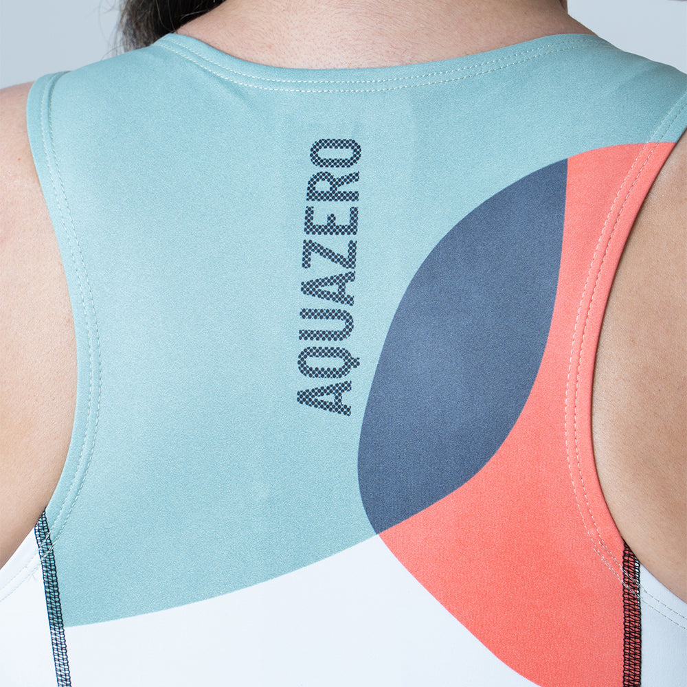 ENTERIZO TRIATLON MANGA SISA PULSE PARA MUJER