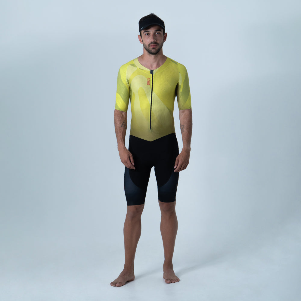 ENTERIZO TRIATLON MANGA CORTA SPRINT PARA HOMBRE