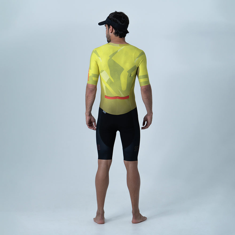 ENTERIZO TRIATLON MANGA CORTA SPRINT PARA HOMBRE