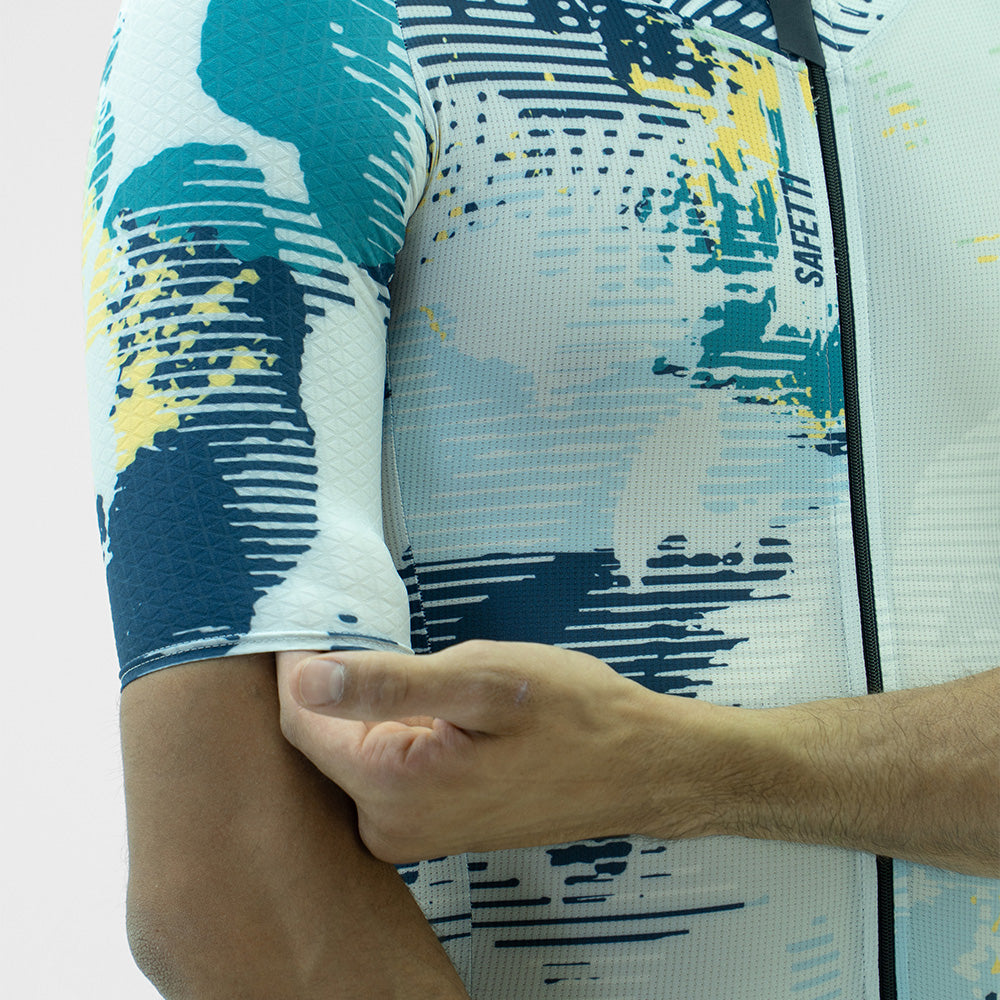 ENTERIZO MANGA CORTA FRACT GRIS PARA HOMBRE