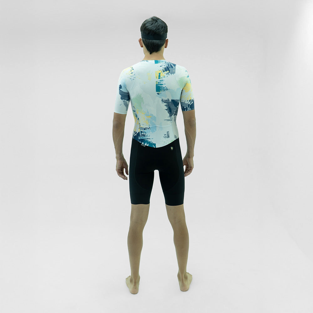 ENTERIZO MANGA CORTA FRACT GRIS PARA HOMBRE