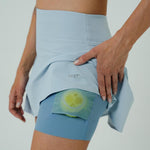FALDA SHORT RUNNING/PÁDEL FLOW FIT SKY PARA MUJER