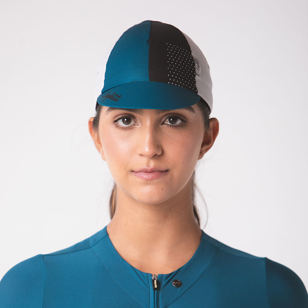 GORRA CICLISMO ESSENCIAL COLORS PETROL BLUE UNISEX