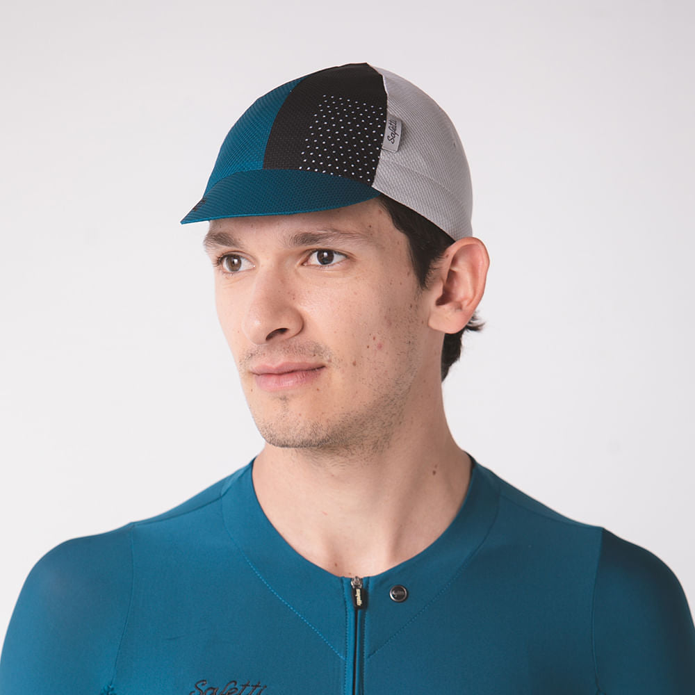 GORRA CICLISMO ESSENCIAL COLORS PETROL BLUE UNISEX