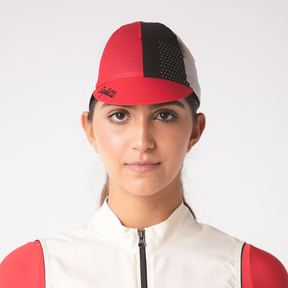 GORRA CICLISMO ESSENCIAL COLORS SCARLET UNISEX