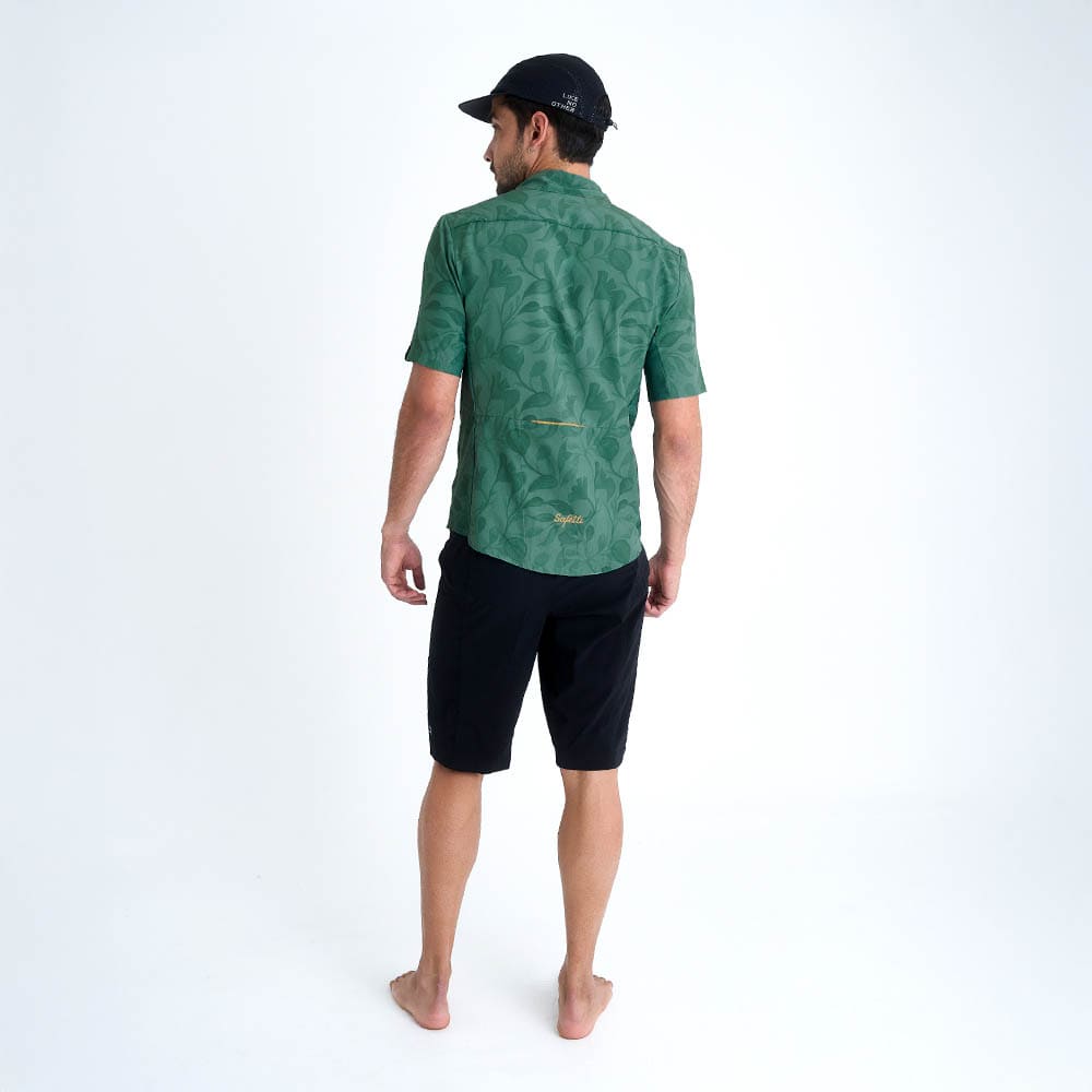 CAMISA CICLISMO MANGA CORTA OUTLAND GREEN PARA HOMBRE