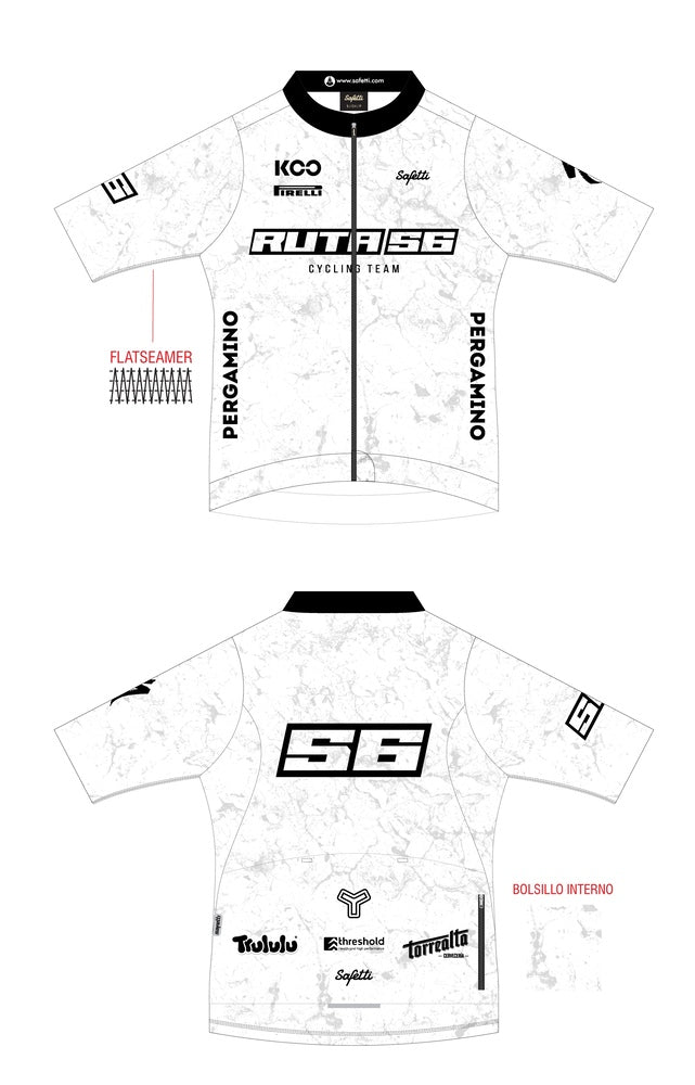 R56 - JERSEY LEGGERO BLANCO HOMBRE