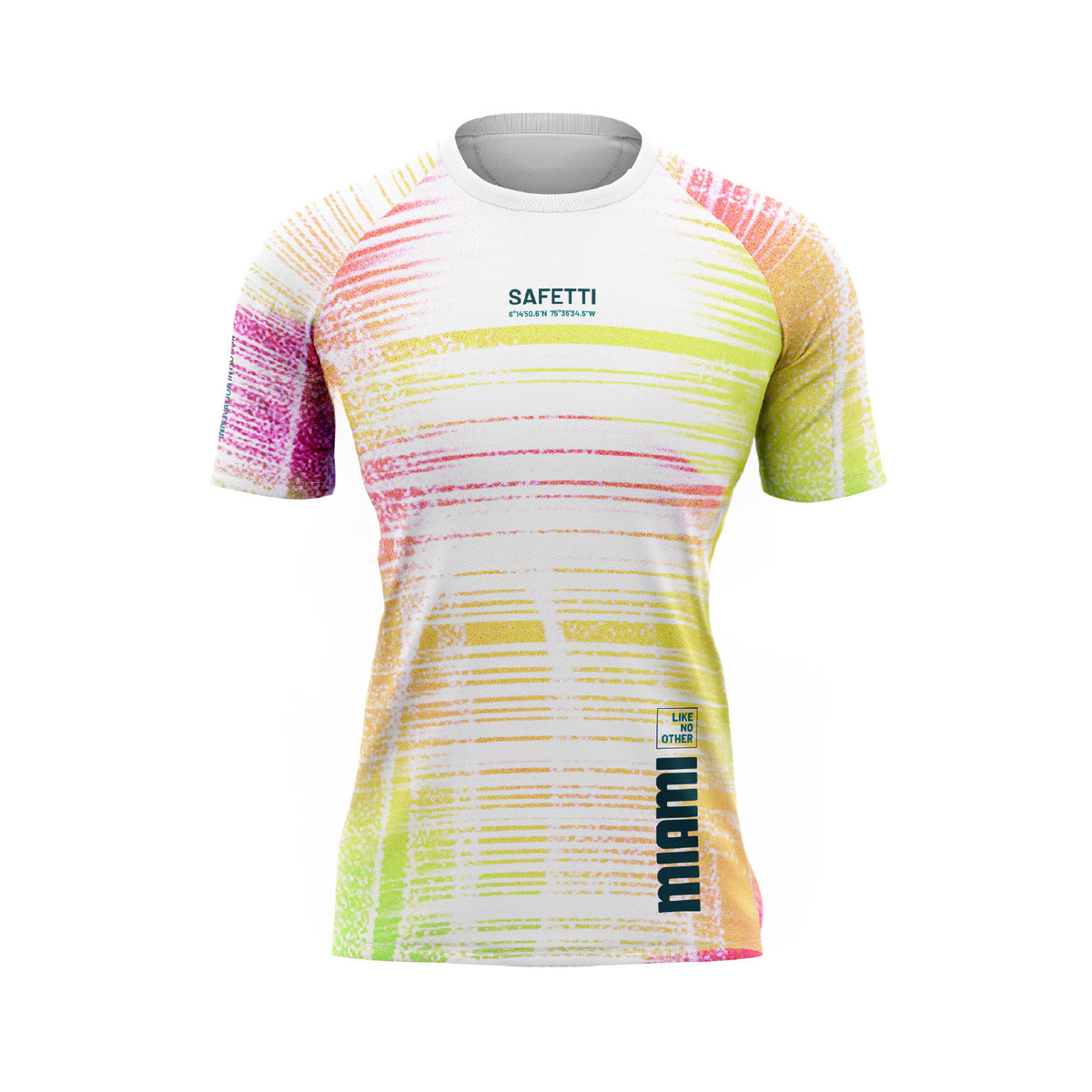 CAMISETA RUNNING MANGA CORTA MIAMI MUJER