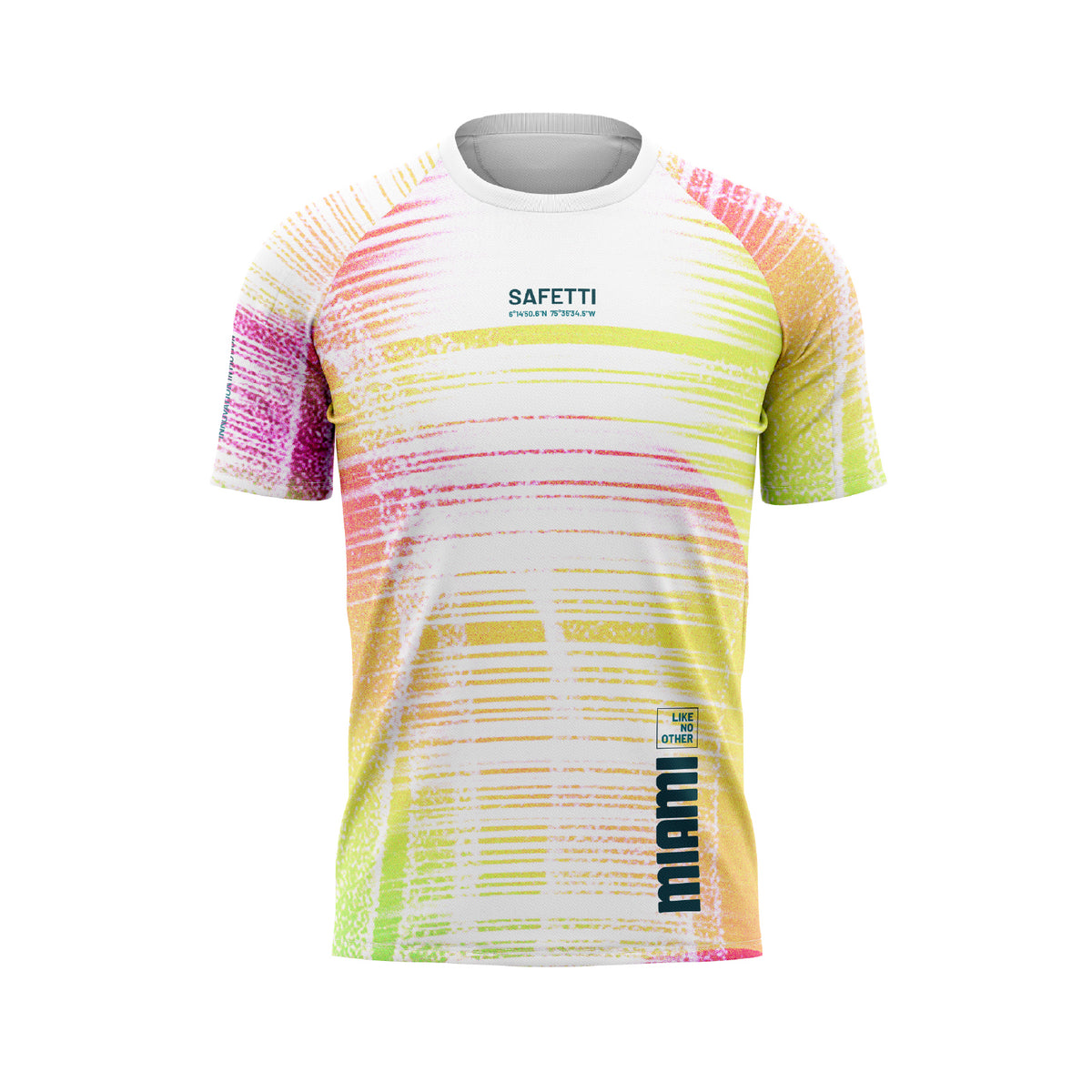 CAMISETA RUNNING MANGA CORTA MIAMI HOMBRE