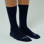 MEDIAS RUNNING PIERNA ELÁSTICA 8" AZUL OSCURO UNISEX