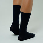 MEDIAS RUNNING PIERNA ELÁSTICA 8" AZUL OSCURO UNISEX