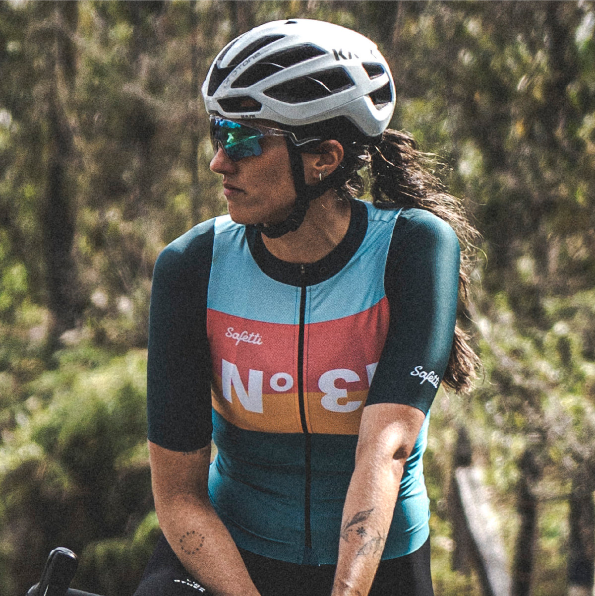 CAMISA CICLISMO MANGA CORTA N13 PARA MUJER