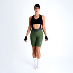 PANTALONETA CICLISMOTOSCANA 2.0 VENTI OLIVA PARA MUJER