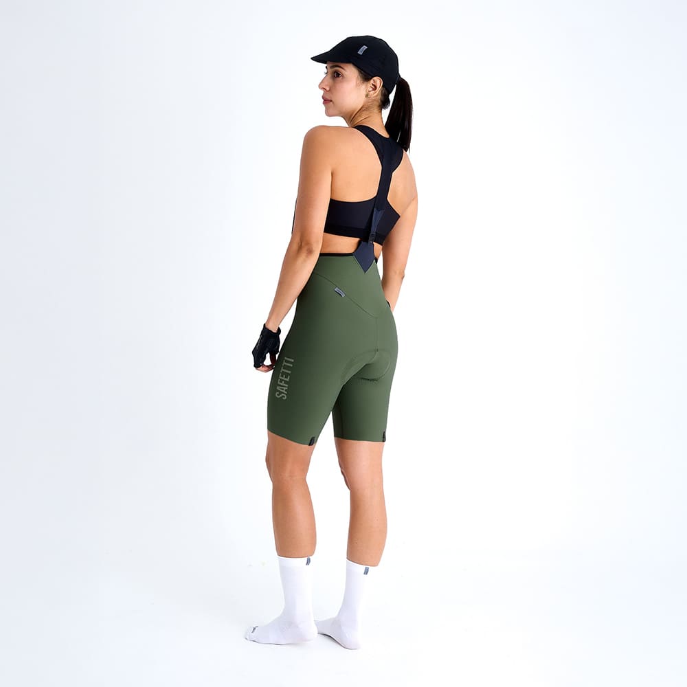 PANTALONETA CICLISMOTOSCANA 2.0 VENTI OLIVA PARA MUJER