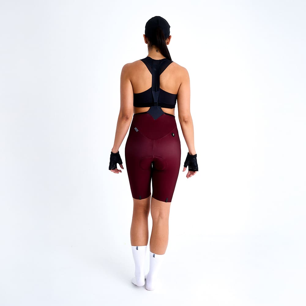 PANTALONETA CICLISMOTOSCANA VENTI 2.0 VINO PARA MUJER