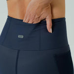 SHORT RUNNING TITÁN CUT BLUE PARA MUJER