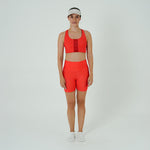 SHORT RUNNING TITÁN CUT CHERRY PARA MUJER