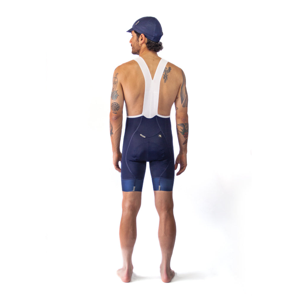 PANTALONETA CICLISMO CON CARGADERAS NÁPOLES PARA HOMBRE AZUL