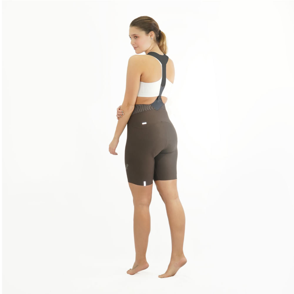 PANTALONETA CICLISMO TOSCANA 2.0 MARRONE PARA MUJER