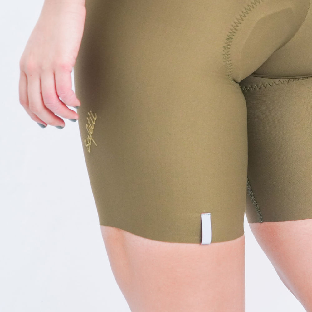 PANTALONETA CICLISMO TOSCANA 2.0 OLIVA PARA MUJER