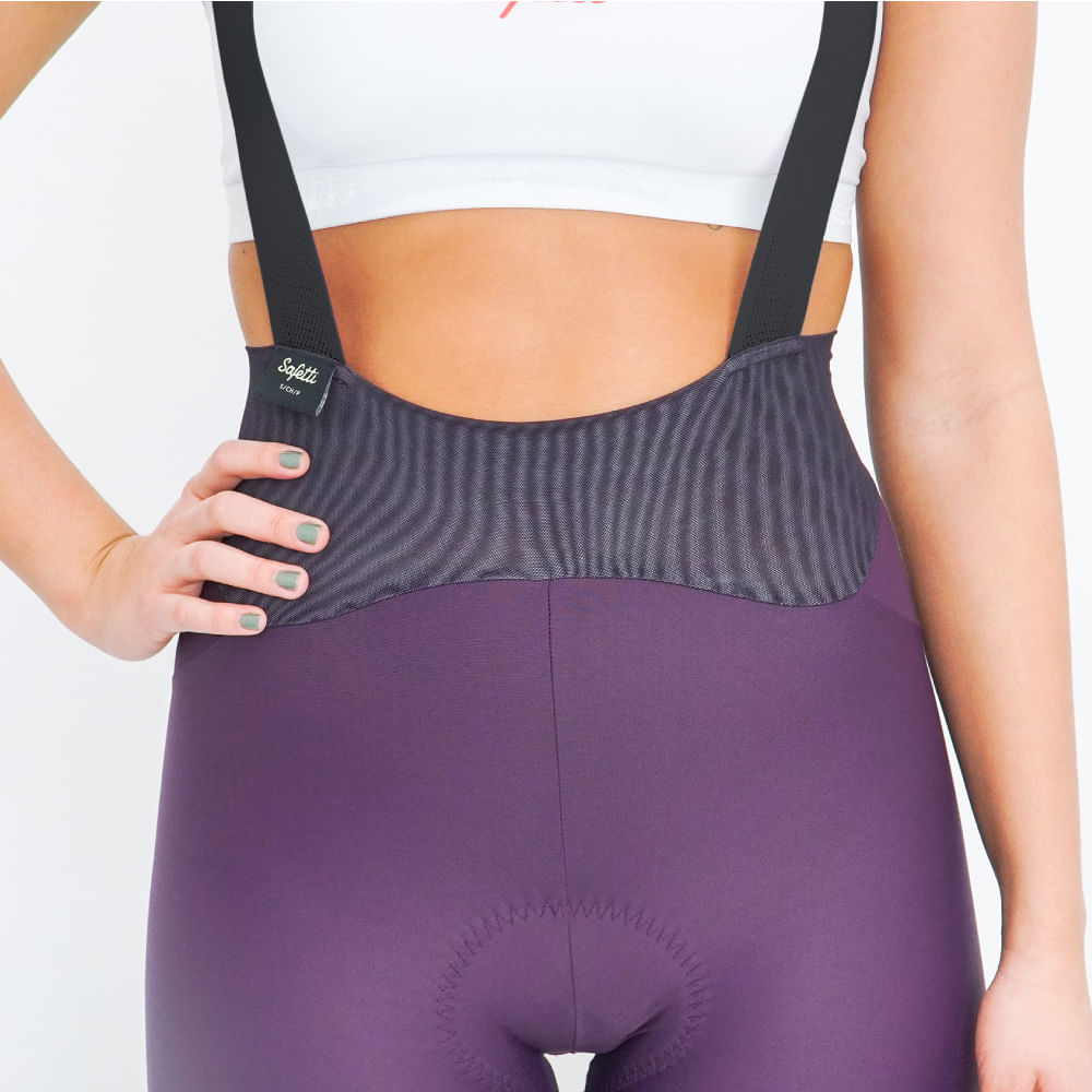 PANTALONETA CICLISMO TOSCANA 2.0 VINO PARA MUJER