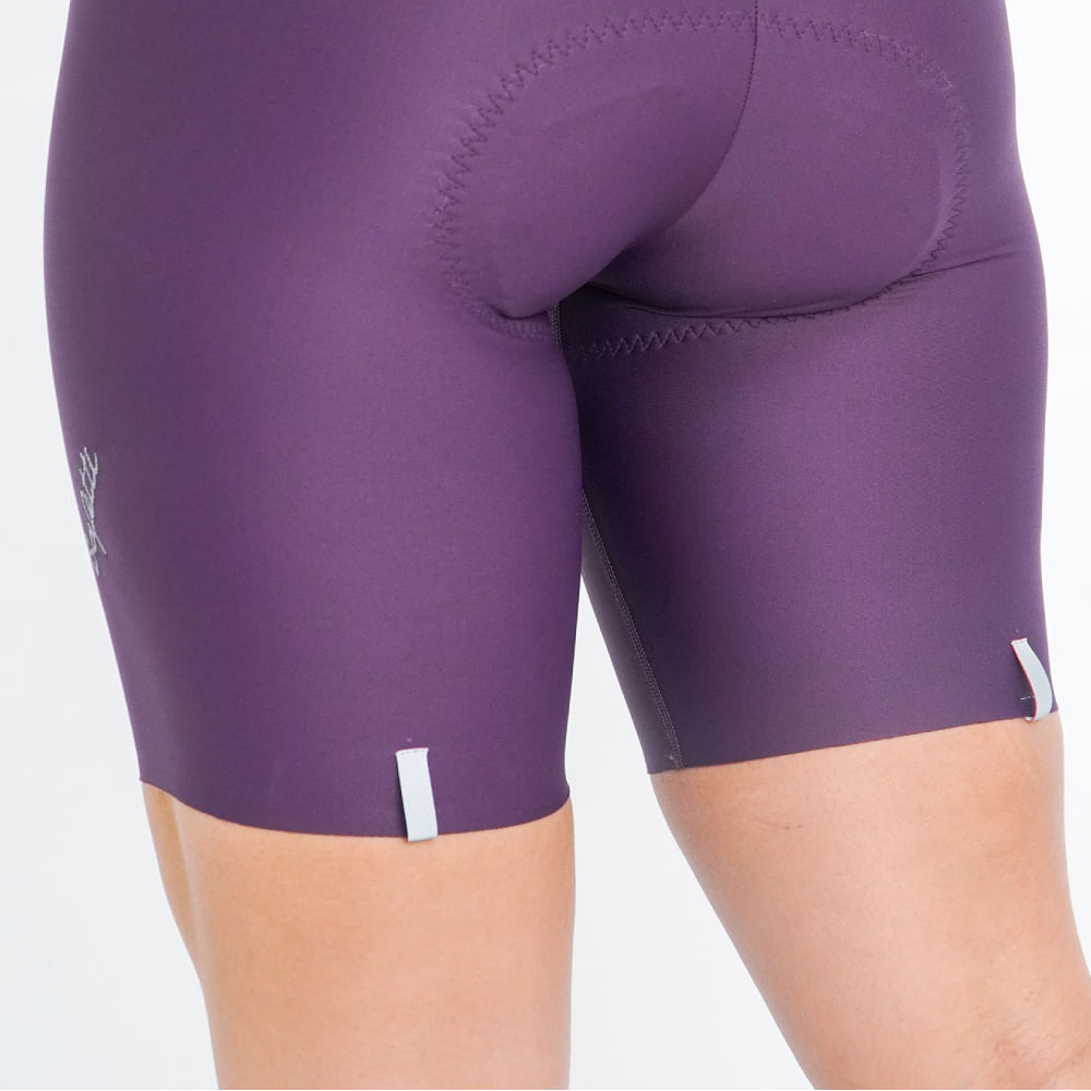 PANTALONETA CICLISMO TOSCANA 2.0 VINO PARA MUJER