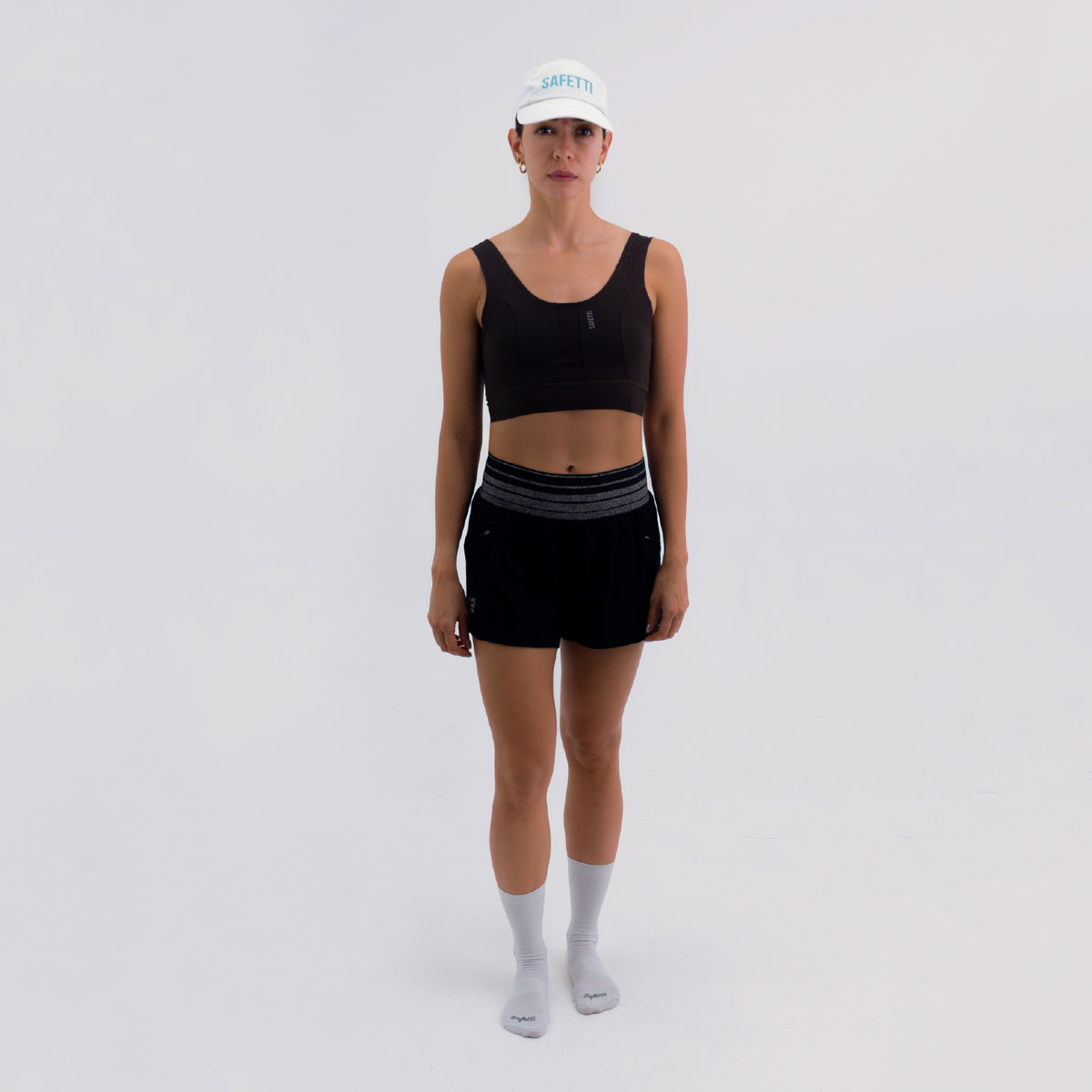 PANTALONETA RUNNING/PÁDEL EXPLORER NERO PARA MUJER