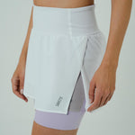 PANTALONETA RUNNING/PÁDEL BREEZE WHITE PARA MUJER