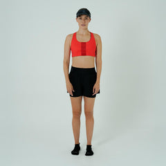 PANTALONETA RUNNING/PÁDEL CON SHORT INTERNO BREEZE NERO PARA MUJER