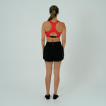 PANTALONETA RUNNING/PÁDEL CON SHORT INTERNO BREEZE NERO PARA MUJER