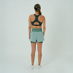 PANTALONETA RUNNING/PÁDEL BREEZE GREEN PARA MUJER