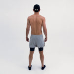 PANTALONETA RUNNING/PÁDEL BREEZE GRAY PARA HOMBRE