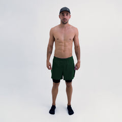 SHORT RUNNING FLOW GREEN PARA HOMBRE