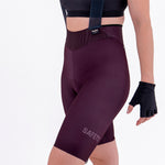 PANTALONETA CICLISMO TOSCANA SOLID 2.0 CIRUELA PARA MUJER
