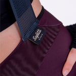 PANTALONETA CICLISMO TOSCANA SOLID 2.0 CIRUELA PARA MUJER