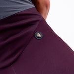 PANTALONETA CICLISMO TOSCANA 2.0 SOLID CIRUELA PARA HOMBRE