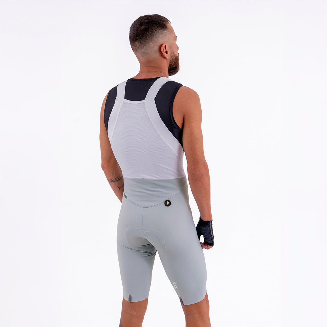 PANTALONETA CICLISMO TOSCANA 2.0 SOLID GRIS CLARO PARA HOMBRE