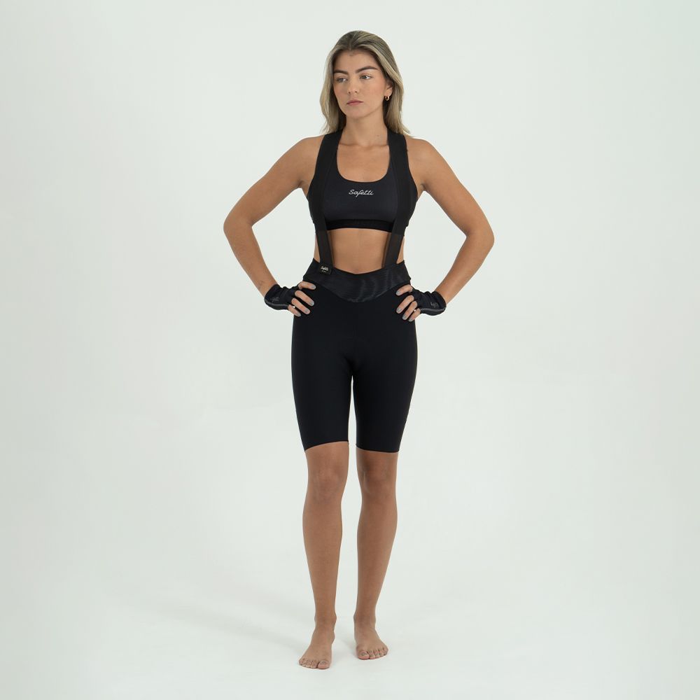 PANTALONETA CICLISMO TOSCANA 2.0 + NERO PARA MUJER