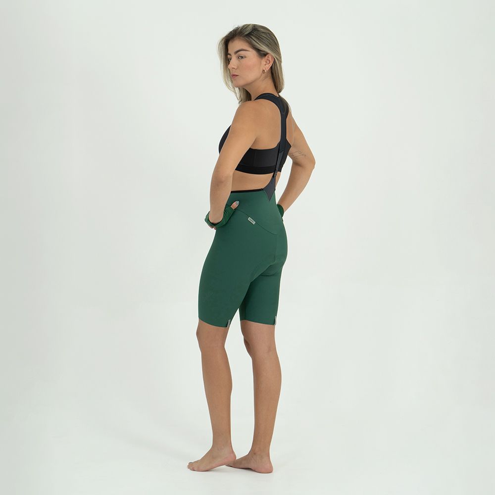 PANTALONETA CICLISMO CON CARGADERAS TOSCANA 2.0 + ESMERALDA PARA MUJER